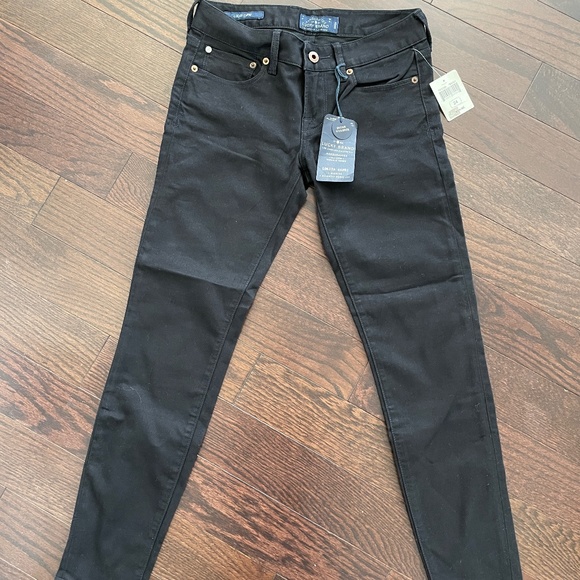 3 for $30 | Lucky Brand Lolita Capri Skinny Jeans in Black - Picture 3 of 8